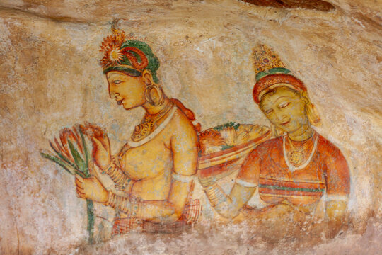 Sigiriya - An ancient rock fortress, Central Province, Sri Lanka