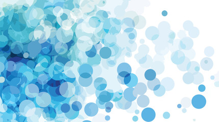 Light BLUE vertical abstract pattern with circles.