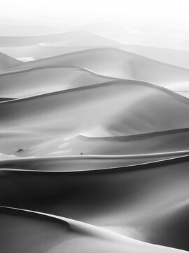 Erg Chegaga sand dunes in Sahara desert at Morocco, North Africa