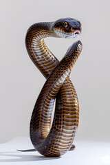 Large beautiful snake