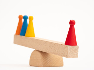 The struggle for leadership, the search for compromise, the personification of competition