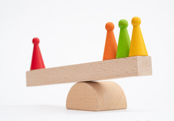 The struggle for leadership, the search for compromise, the personification of competition