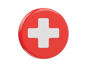 Obraz premium Medical icon 3d render illustration 