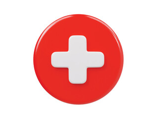 Obraz premium Medical icon 3d render illustration 