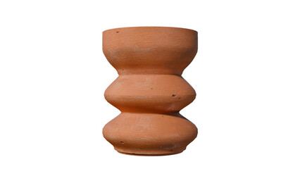 a vase with a white background and a white background