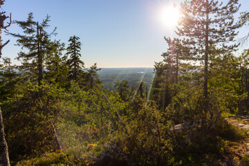 View from top of Ukko-Koli in Koli national park