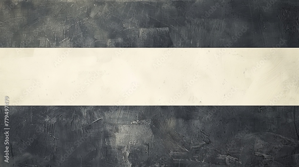 Aufkleber craft a monochromatic design with two horizontal bars in charcoal and ivory ideal for text placement