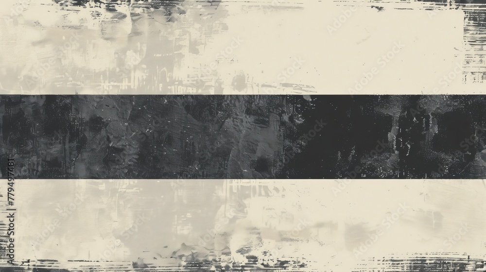 Aufkleber craft a monochromatic design with two horizontal bars in charcoal and ivory ideal for text placement