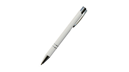 a pen is laying on a black surface