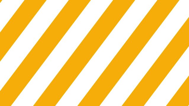 White and yellow stripes motion graphics background