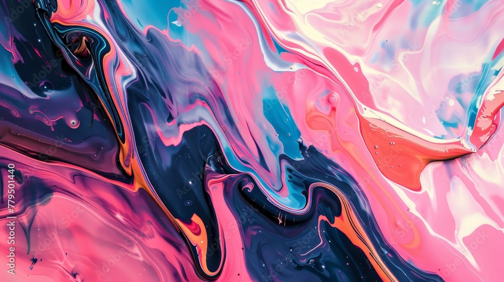 Poster engaging in experimental art practices with digital tools ai generated illustration