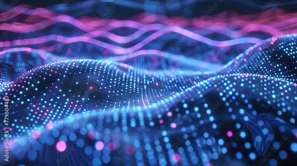 Aufkleber harnessing the power of data in artistic creation ai generated illustration
