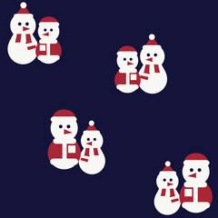 Christmas Holiday seamless pattern design
