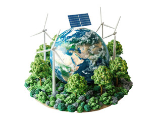Renewable Earth - obrazy, fototapety, plakaty