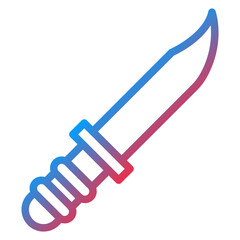 Vector Design Knife Icon Style