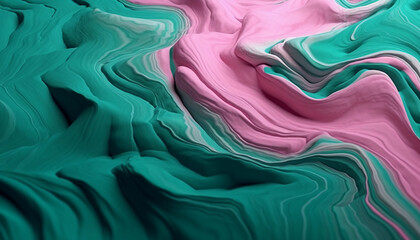 Abstract background mixing pink and green color