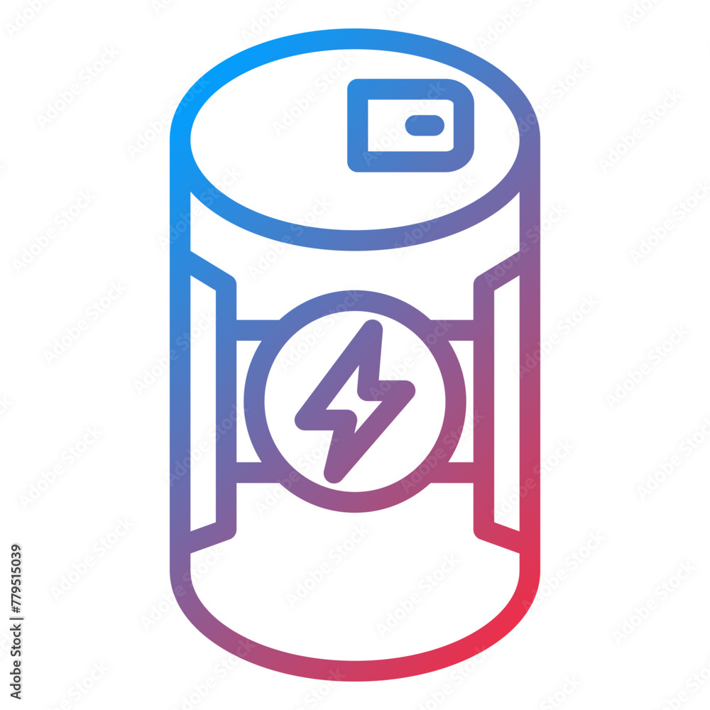 Sticker vector design energy drink icon style