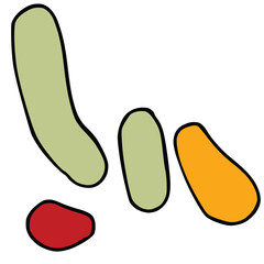 Abstract tomato,
Tomato abstraction,
Abstract tomatoes,
Tomato art,
Tomato illustration,