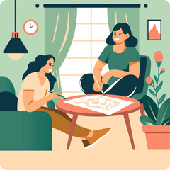 Home Leisure Coffee and Crafting