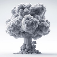 High-resolution cloud, symbolizing health dangers, isolated in unique emptiness, cloudscape, threat, isolation, vulnerability, donation, generosity, altruism, philanthropy, gift, support, resource, go