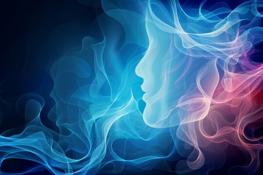 abstract background for National Stop Snoring Week