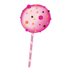 pink lollipop 