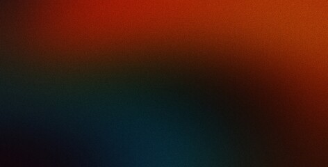 Red blue black , a spray texture color gradient shine bright light and glow , grainy noise grungy empty space rough abstract retro vibe background template