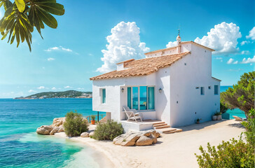 Ibiza house on the beach