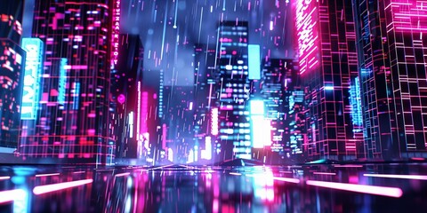 Fototapeta premium city lights