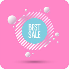 An image to advertise the sale. Poster for advertising discounts. Vector graphics. - 779535024