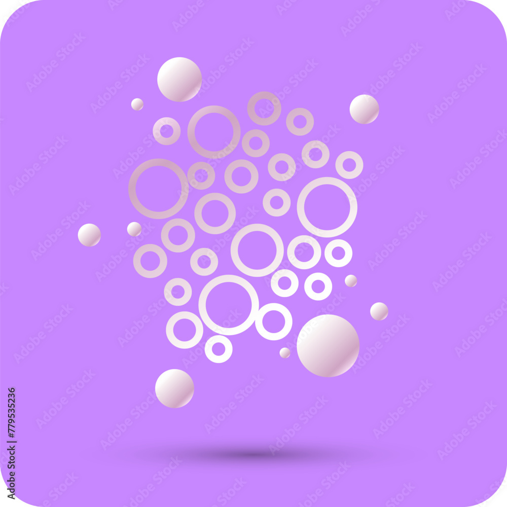 Poster trendy abstract art geometric background with flat, minimalistic style. vector poster. template for 