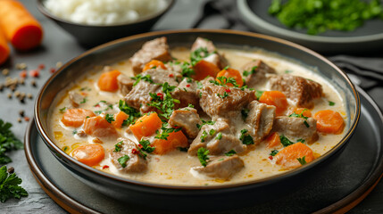 French Comfort: Blanquette de Veau - Creamy Veal & Buttery Bliss