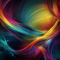 abstract colorful background  and colourful triangle background