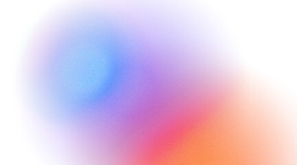 Red orange blue black , color gradient rough abstract background shine bright light and glow template empty space , grainy noise grungy texture on transparent background cutout