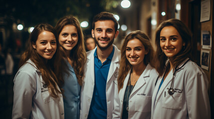 Group of Young Medical Professionals