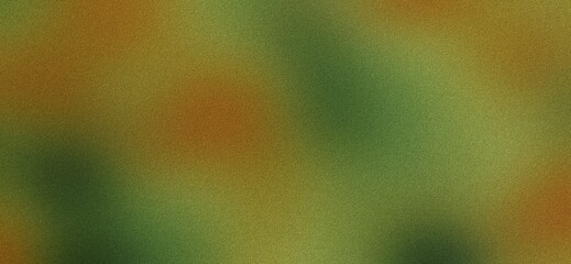 Orange green , empty space grainy noise grungy texture color gradient rough abstract background , shine bright light and glow template