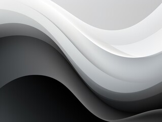 Black gray white gradient abstract curve wave wavy line background for creative project or design backdrop background