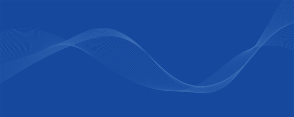 abstract blue technology background with waves
