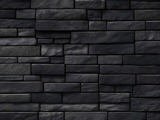AI generated illustration of a stone wall, consisting of tightly packed blocks of stones