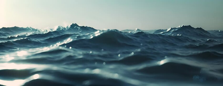 Ocean water texture 4K Video