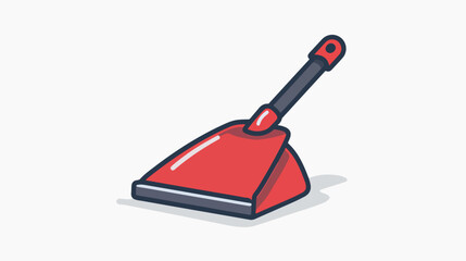 Dustpan   Cleaning and housekeeping icon Hand drawn l