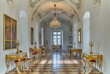 Naklejka premium Salzburg and its architectural beauties