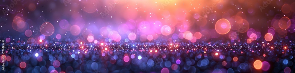 Poster abstract textures twinkle and sparkle in a vibrant blend of colors, creating a magical backdrop