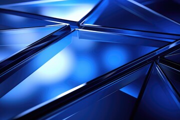 Obraz premium blue luxury abstract background illustration