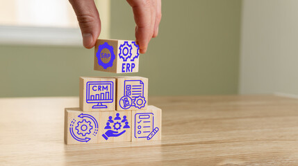 Systems, applications and products in data processing, enterprise resource planning and customer...