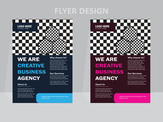 Business Flyer design template.
