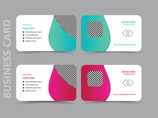 Creative Business card design template.