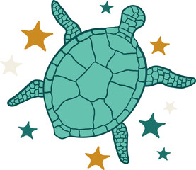 Turquoise Turtle - 779594022
