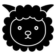 sheep head icon