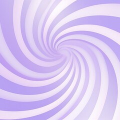 Lavender background, smooth white lines, radians swirl round circle pattern backdrop with copy space for design photo or text